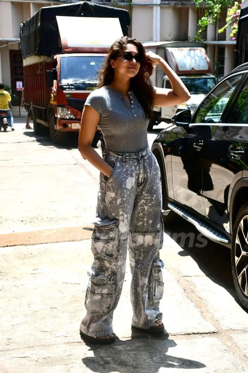 Sharvari Wagh spotted in the city