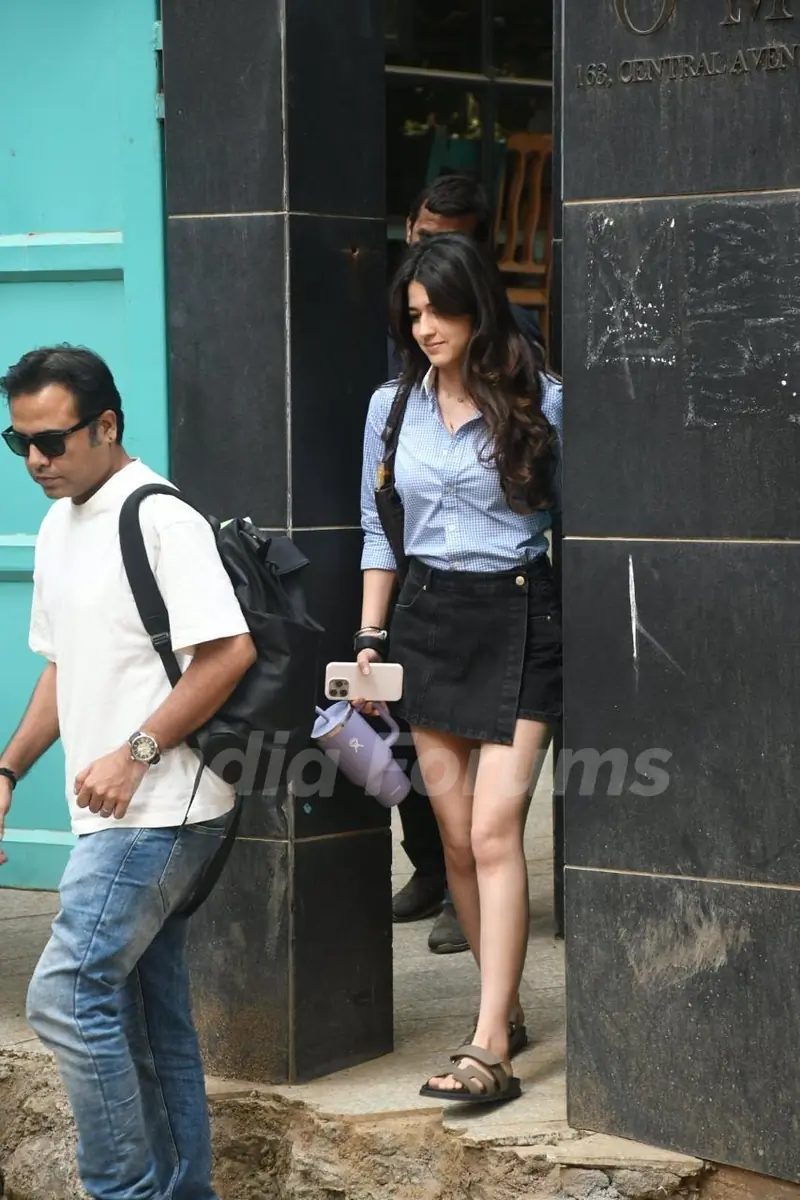 Naomika Saran spotted at Maddock office in Santacruz