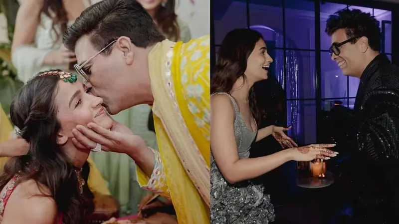 Alia Bhatt pens emotional note for Karan Johar on his birthday with a throwback wedding celebration picture
