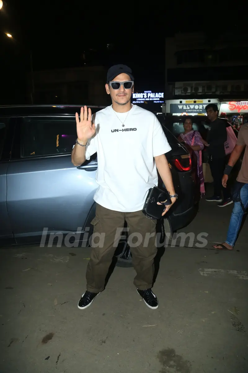 Vijay Varma snapped in the city