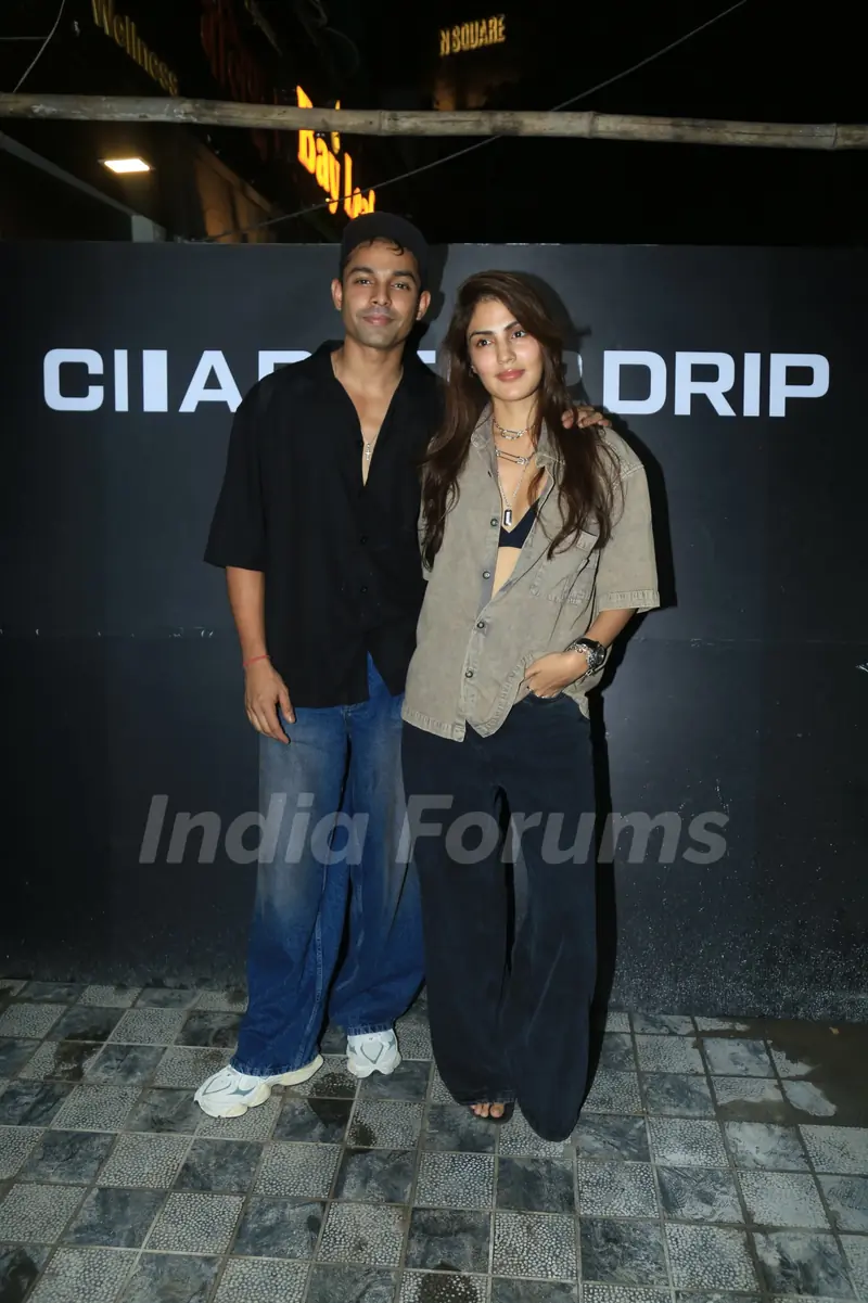 Rhea Chakraborty snapped in the city