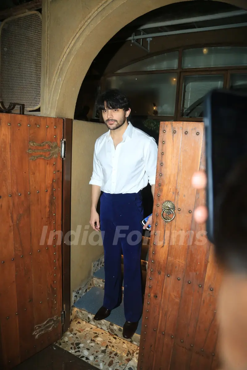 Veer Pahariya snapped in the city