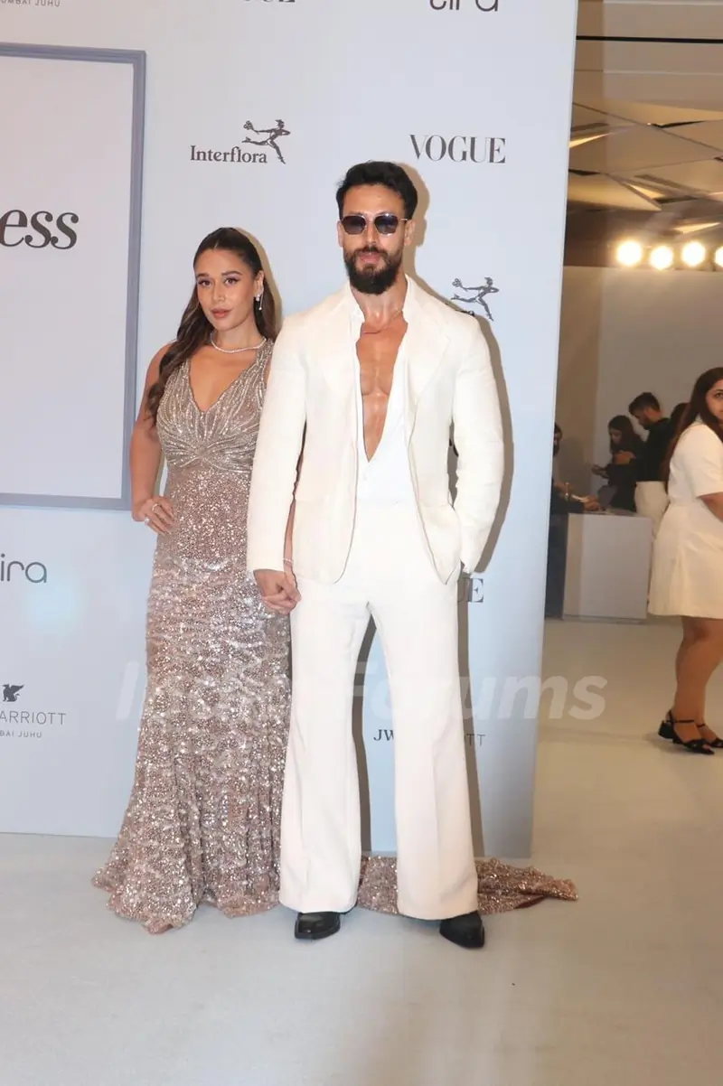 Tiger Shroff and Krishna Shroff at Vogue India Beauty & Wellness Honours 2025