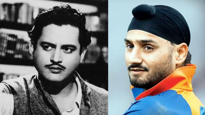 Guru Dutt and Harbhajan Singh
