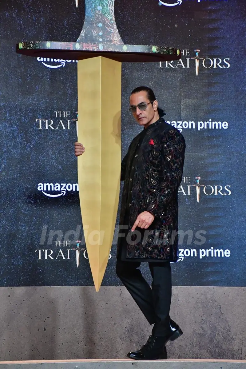 Sudhanshu Pandey grace at The Traitors trailer launch