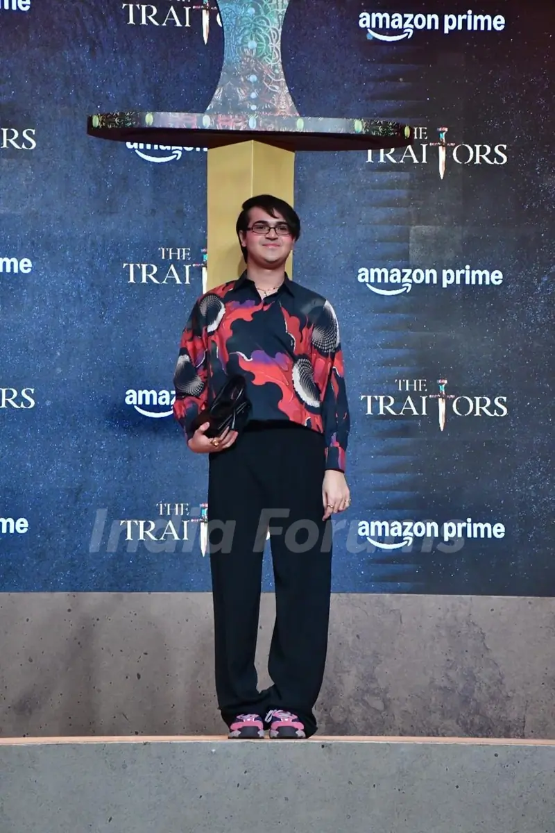 Sufi Motiwala grace at The Traitors trailer launch