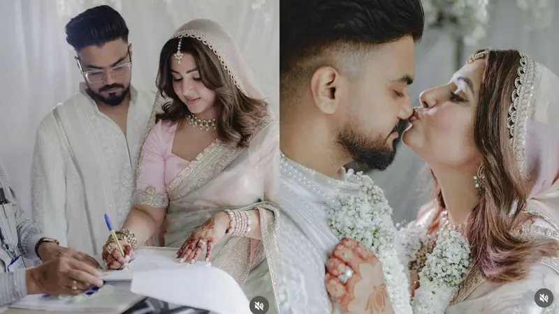 Hina Khan and Rocky Jaiswal
