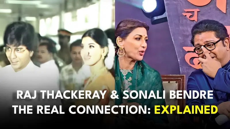 What's the real connection between Sonali Bendre & Raj Thackeray? What sparked the 'crush' rumor? Explained
