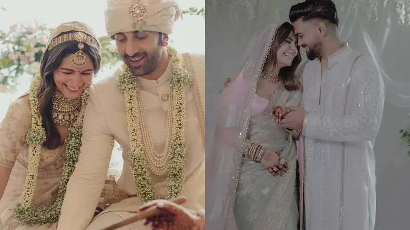 Alia Bhatt to Hina Khan: Celebrity brides who opted for meaning over magnitude