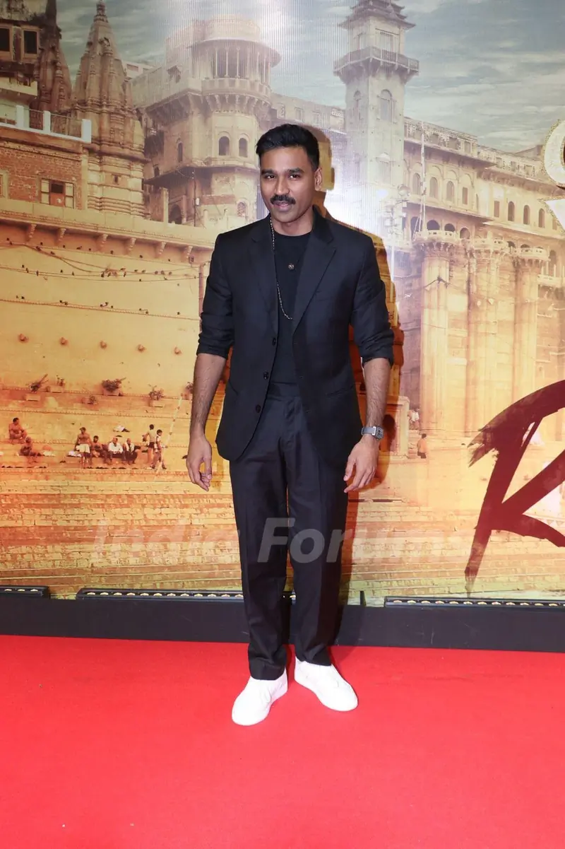 Dhanush attends the special screening of Raanjhanaa in celebration of its 12th anniversary
