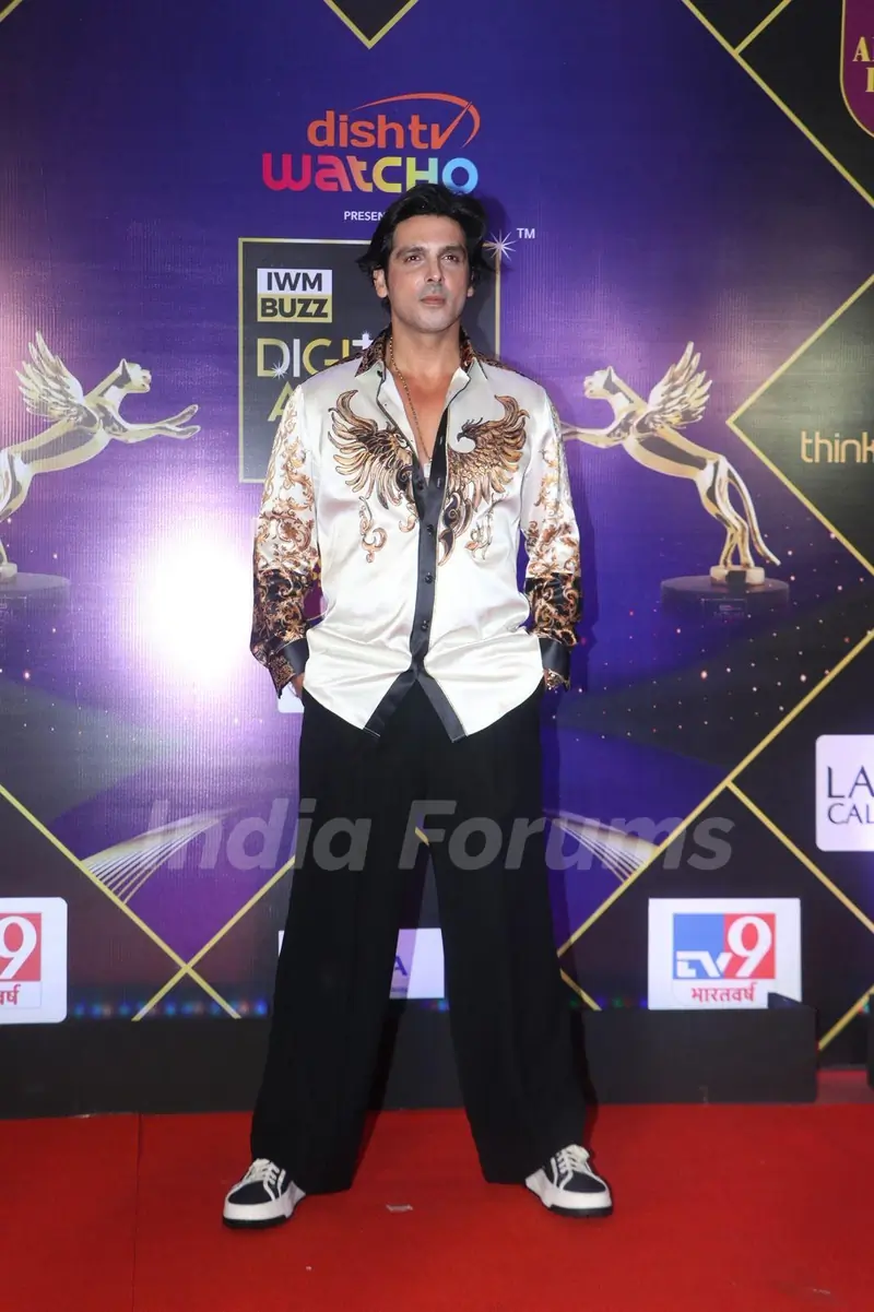 Zayed Khan grace IWM Buzz OTT and Web Entertainment Awards