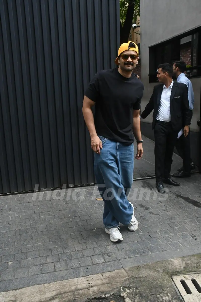 Ali Fazal snapped at excel office in Bandra