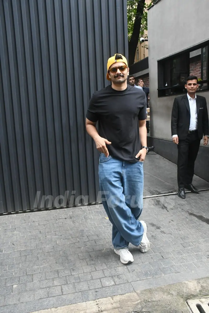 Ali Fazal snapped at excel office in Bandra