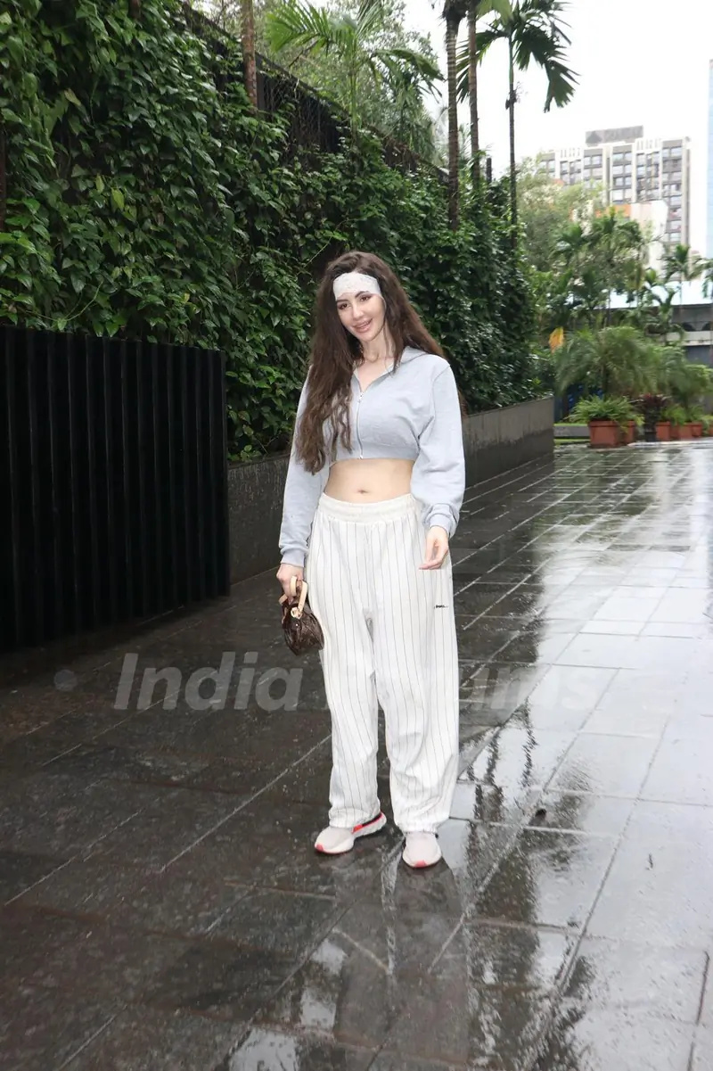 Giorgia Andriani snapped in andheri