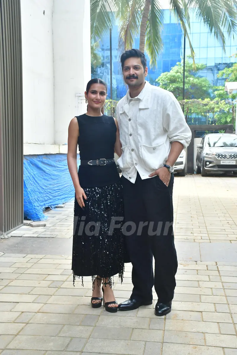 Ali Fazal and Fatima Sana Shaikh snapped promoting Metro In Dino