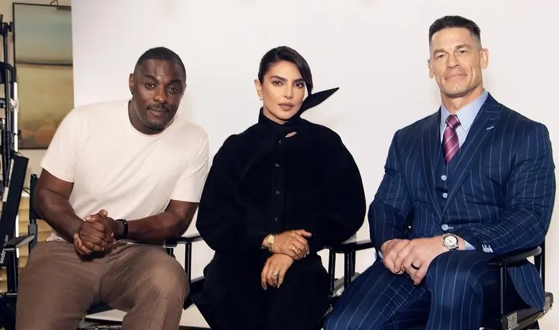 Priyanka Chopra exudes bossy vibes as she poses with Idris Elba and John Cena: 'The scene is sharp'