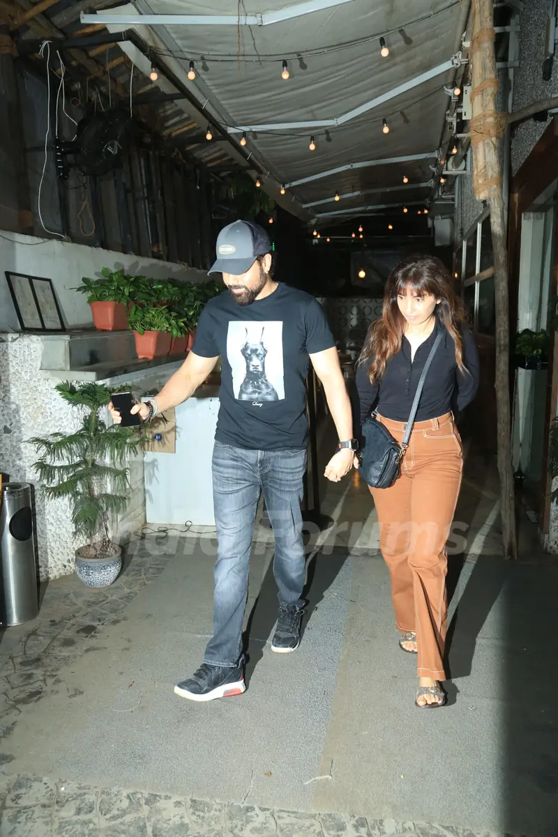 Emraan Hashmi snapped in the city