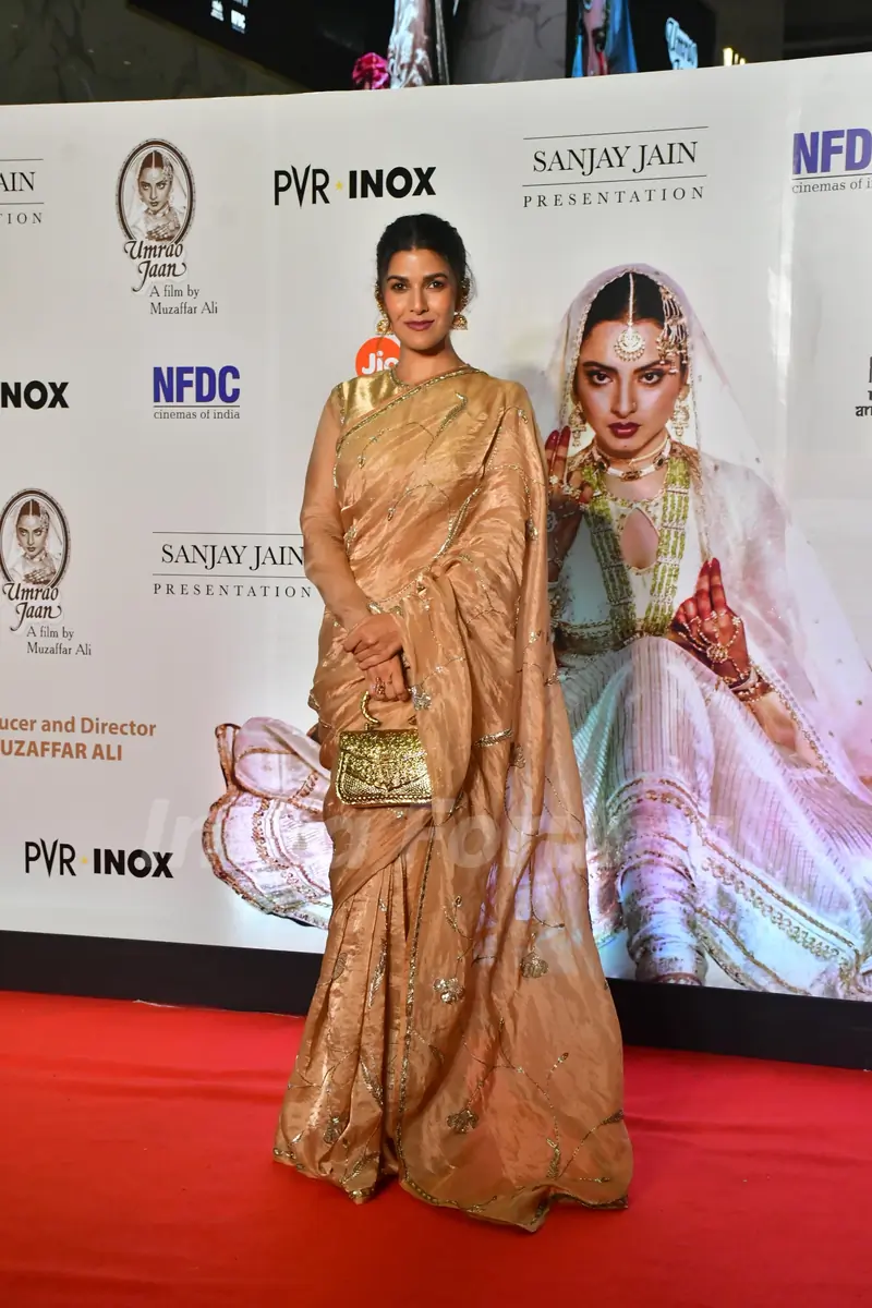 Nimrat Kaur graces the re-release premiere of 'Umrao Jaan'