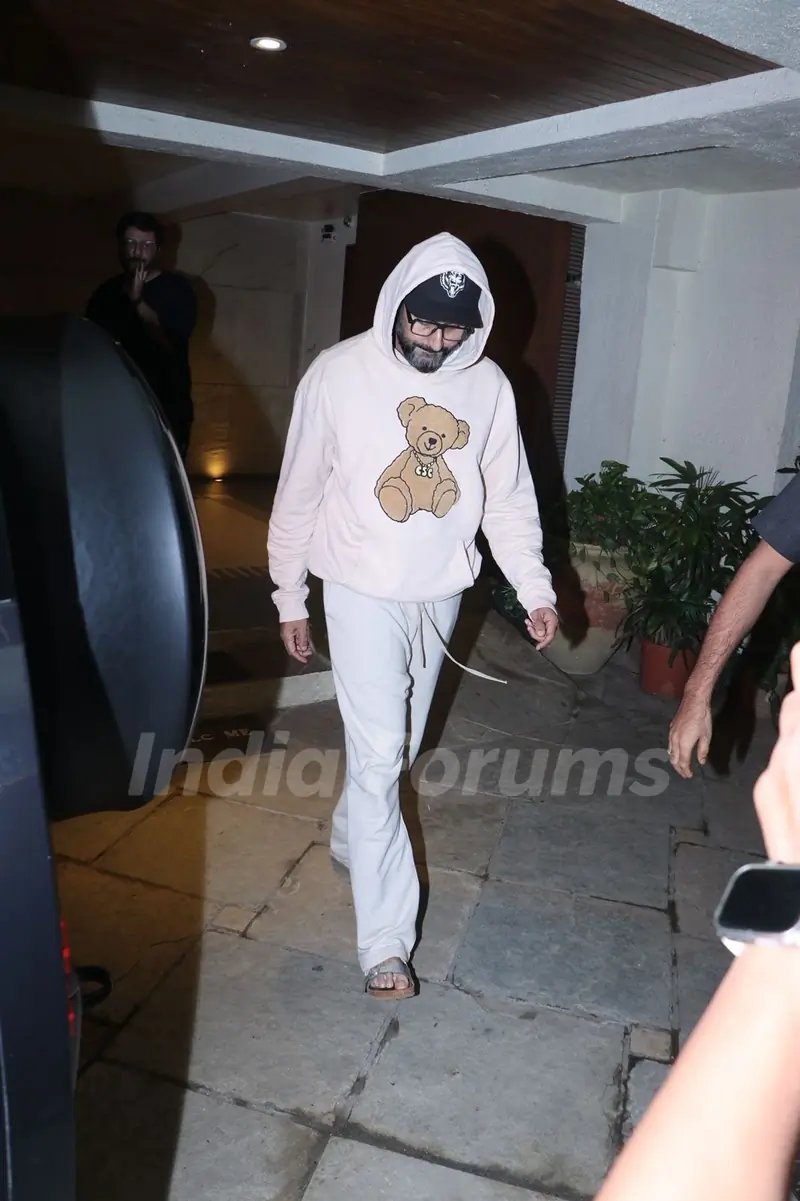 Abhishek Bachchan snapped in Juhu