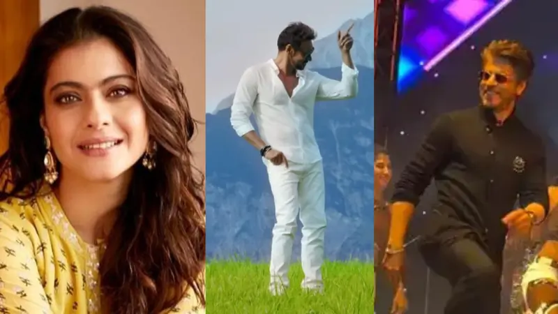 Kajol explains why Ajay Devgn beats Shah Rukh Khan in dancing, and the internet agrees