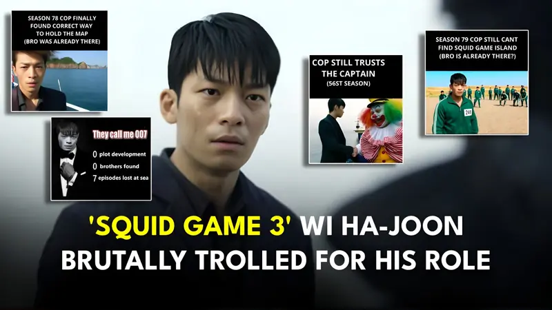 'Squid Game 3's Wi Ha-joon brutally trolled; 'Season 78 & the cop is still finding the island of the games'