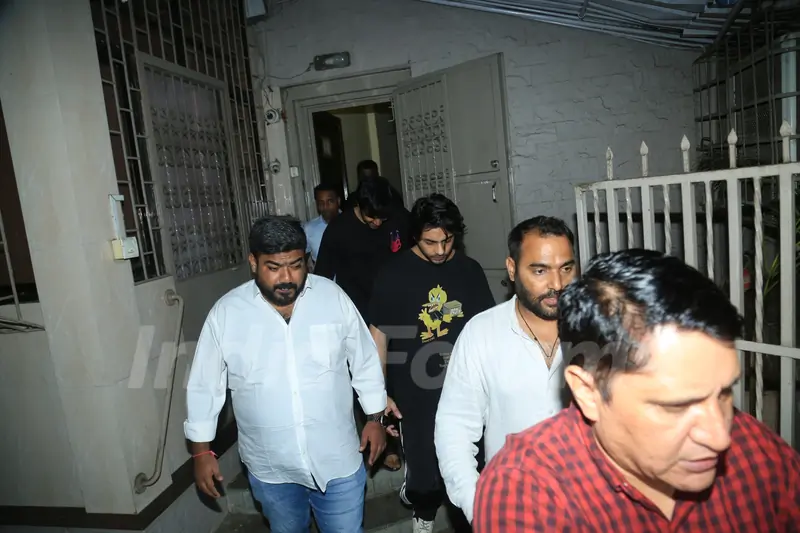 Aryan Khan snapped in the city