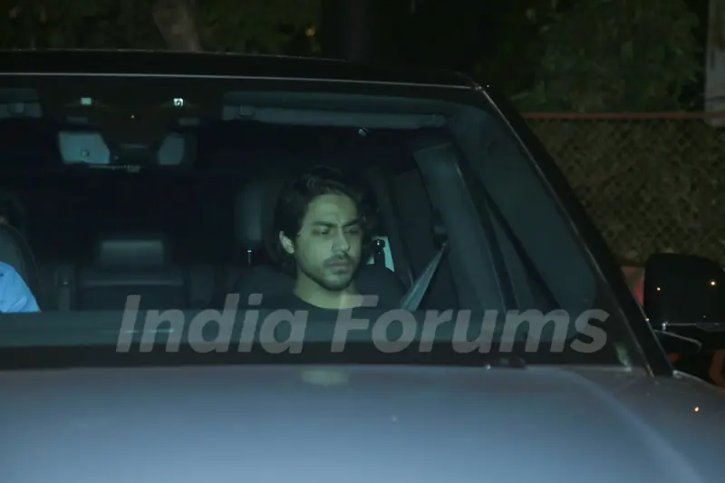 Aryan Khan snapped in the city