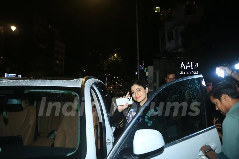 Shamita Shetty snapped in the city