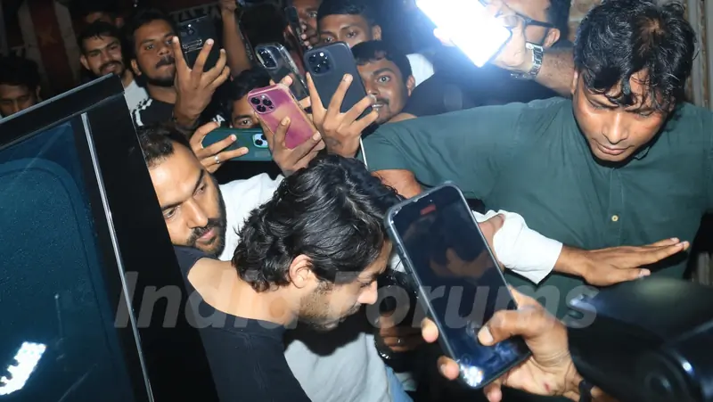 Aryan Khan snapped in the city