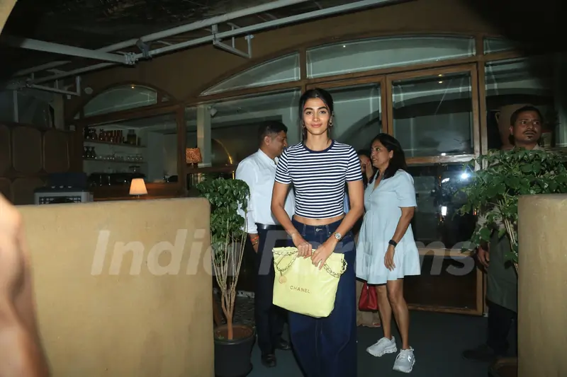 Pooja Hegde snapped in Bandra