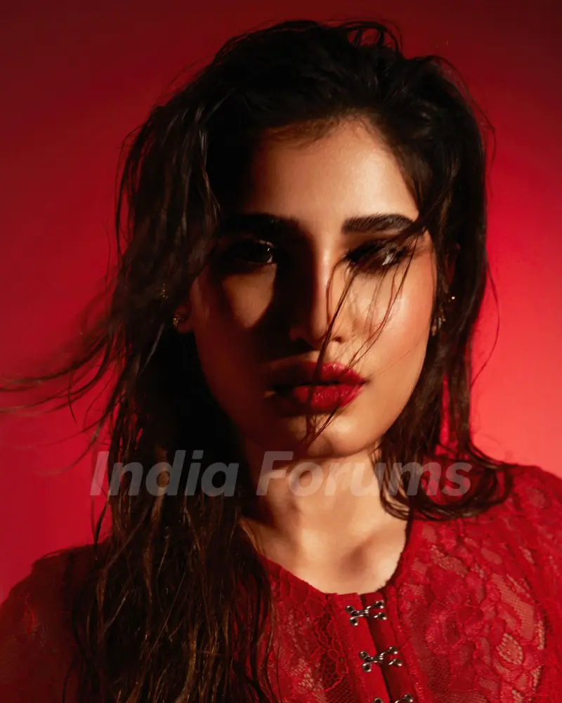 Rasha Thadani Sets Style Bar High in a Fiery Red Look