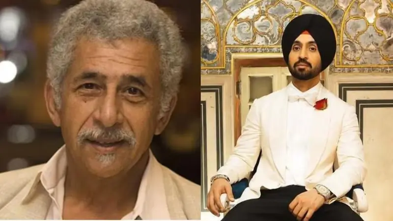 Naseeruddin Shah questions silence of industry while standing firm on support for Diljit Dosanjh