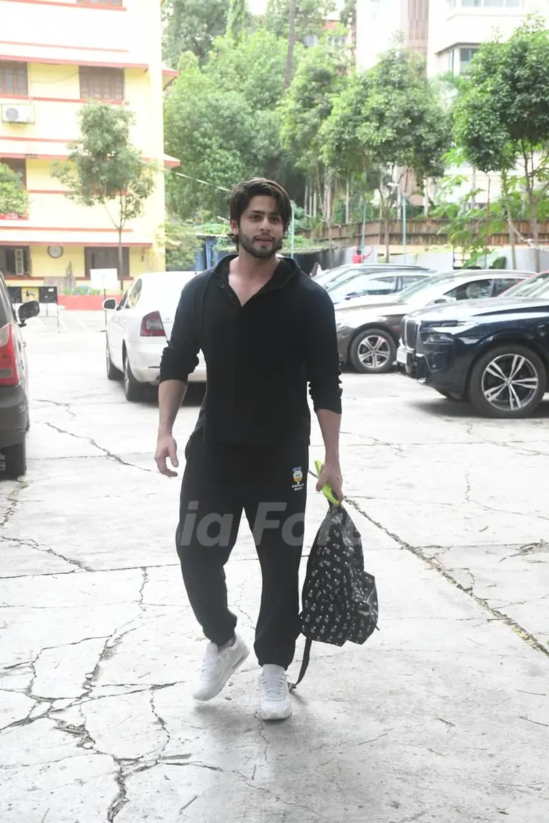 Jibraan Khan  spotted outside gym in Bandra