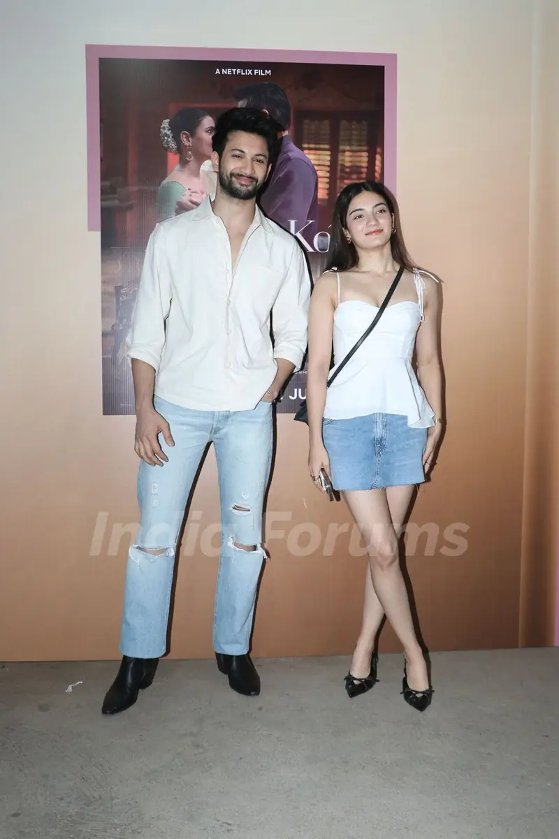 Pratibha Ranta and Rohit Saraf grace the special screening of 'Aap Jaisa Koi' 