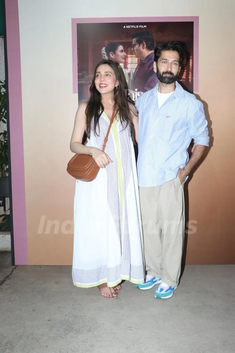 Nakuul Mehta and Jankee Parekh grace the special screening of 'Aap Jaisa Koi'