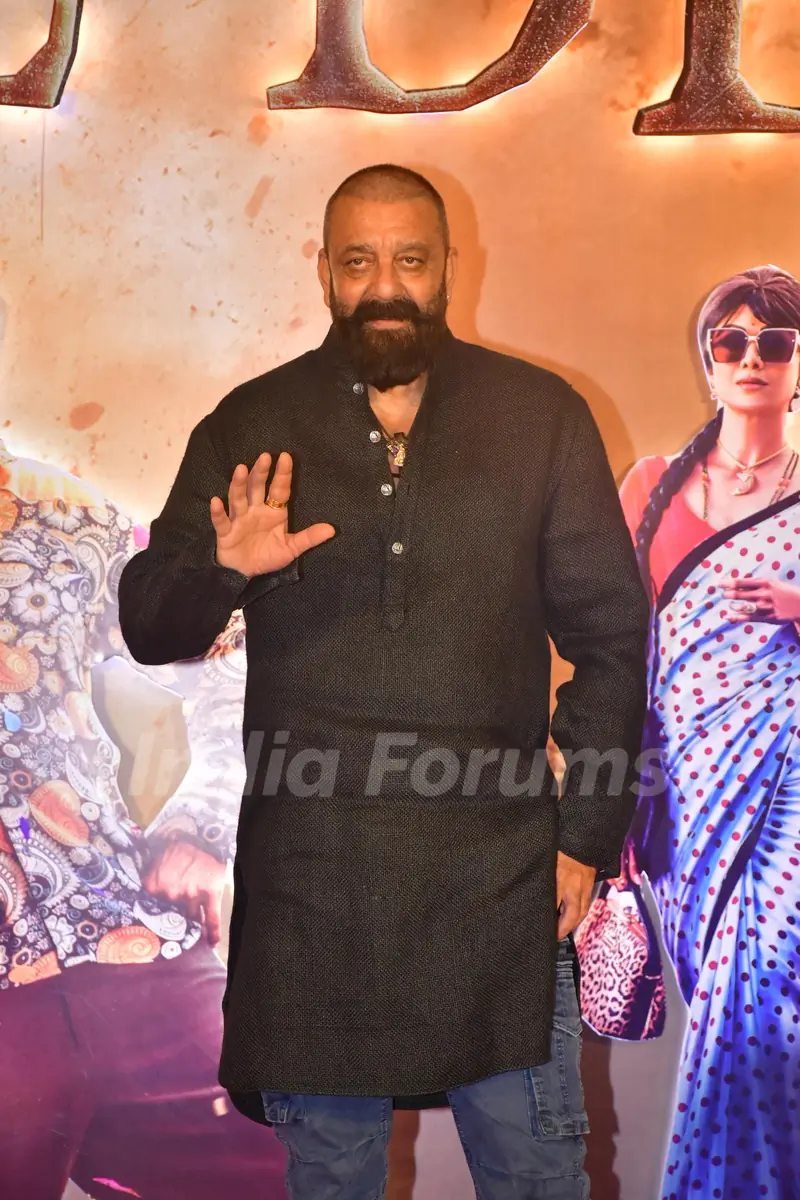 Sanjay Dutt attends the teaser launch of KD The Devil
