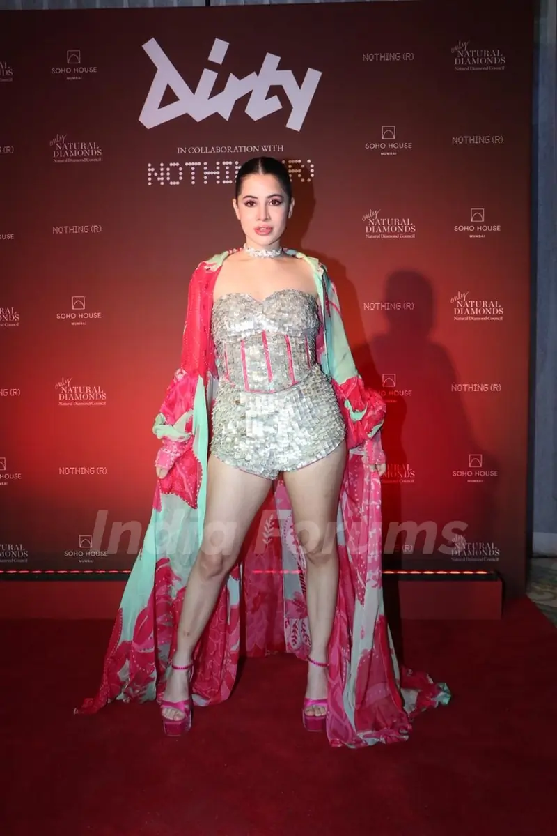 Uorfi Javed snapped at the Dirty Magazine event at Soho House