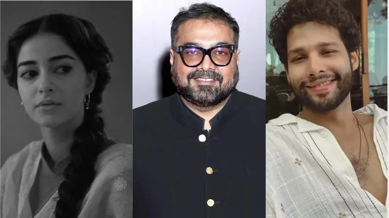 Ananya Panday’s shift in choices is linked to Siddhant Chaturvedi’s subtle ‘struggle’ jab, says Anurag Kashyap