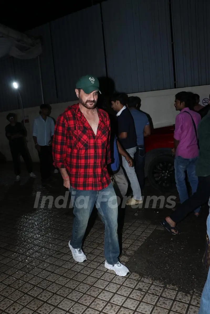 Sanjay Kapoor spotted at Juhu PVR
