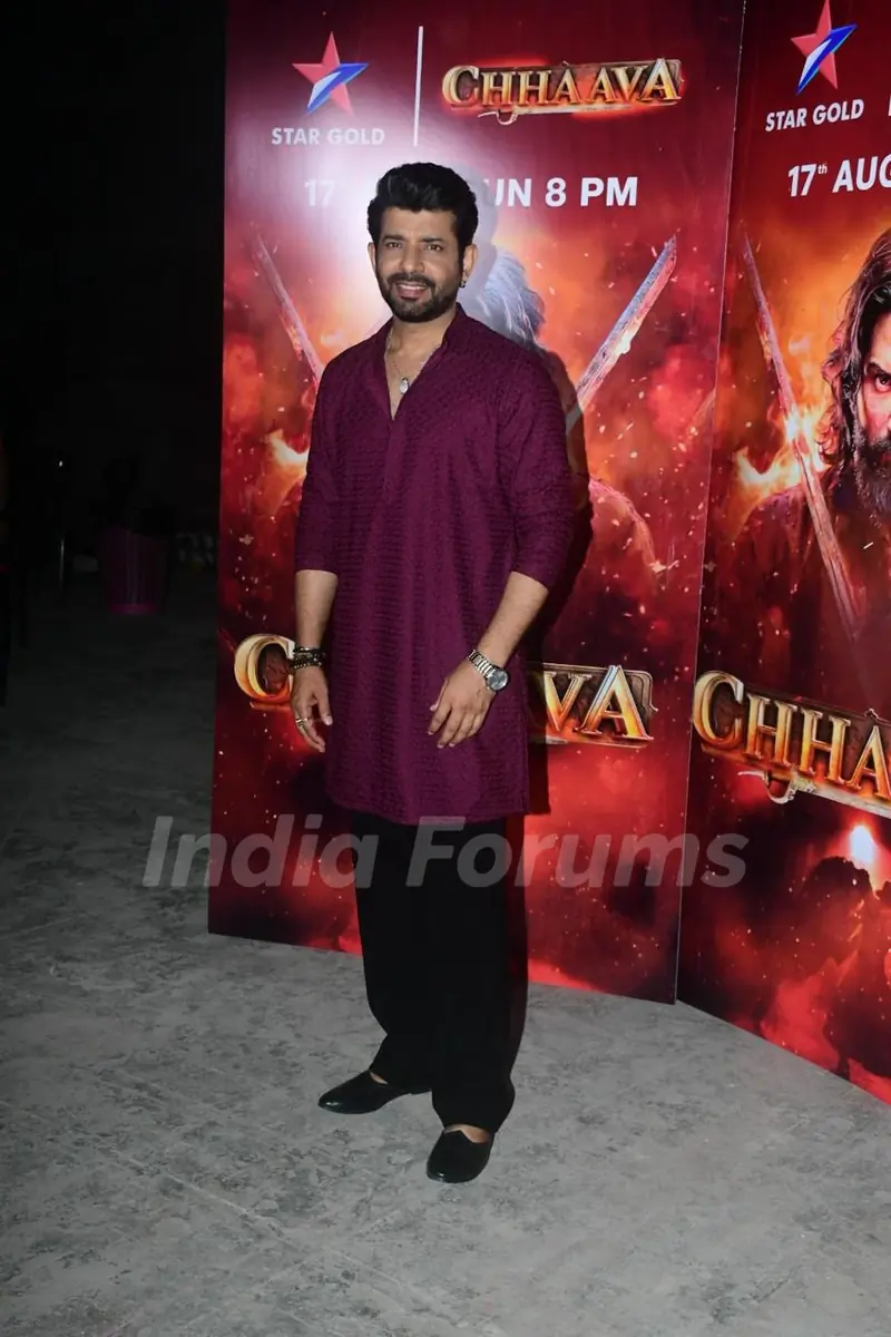 Vineet Kumar Singh snapped at the Round Table of Star Gold TV premiere of Chhaava