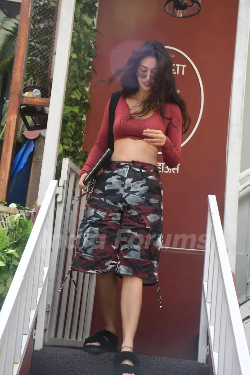 Disha Patani snapped in Bandra