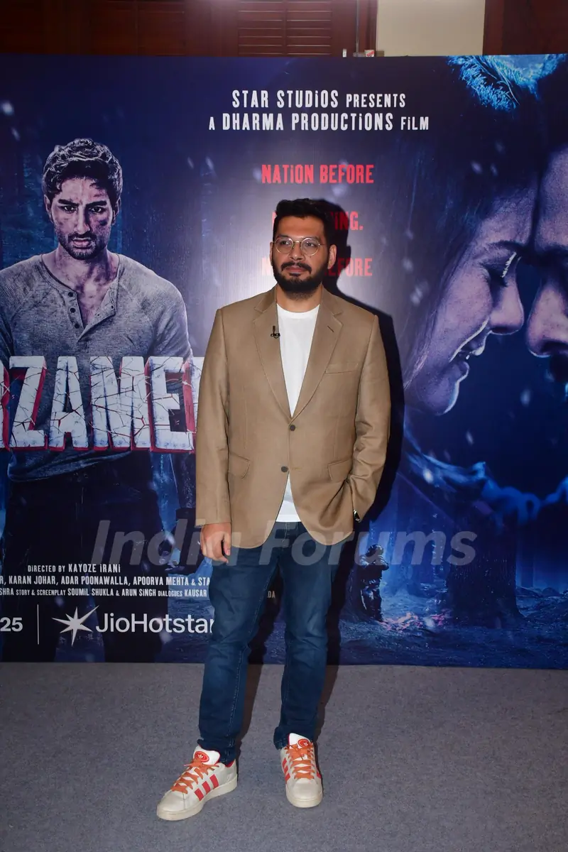 Kayoze Irani snapped promoting Sarzameen
