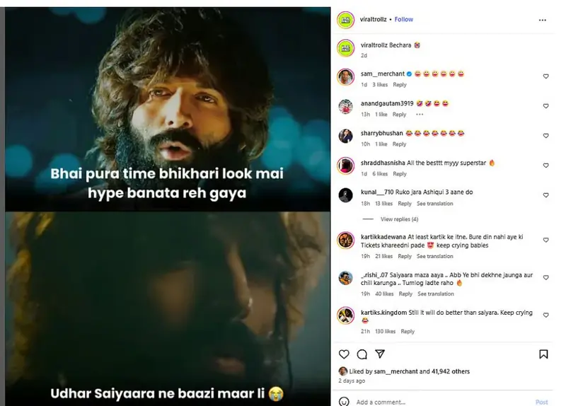 sam merchant reacts