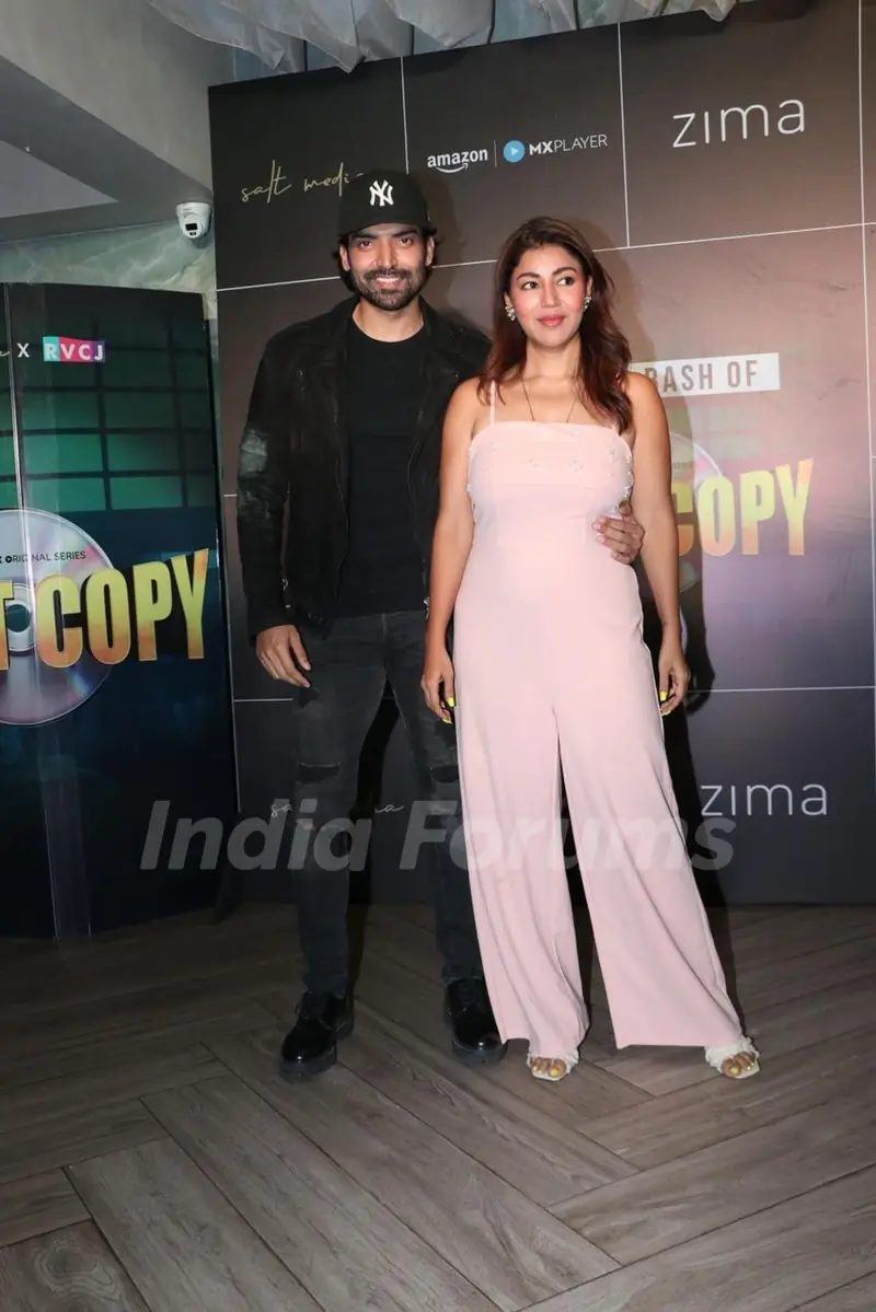 Gurmeet Choudhary and Deblina Chatterjee grace the grand success of show First Copy