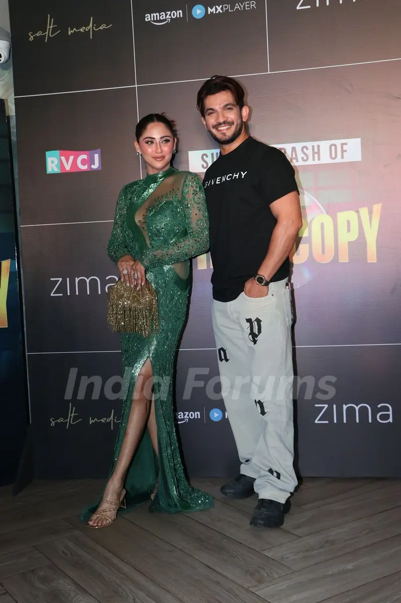 Arjun Bijlani and Krystle Dsouza grace the grand success of show First Copy