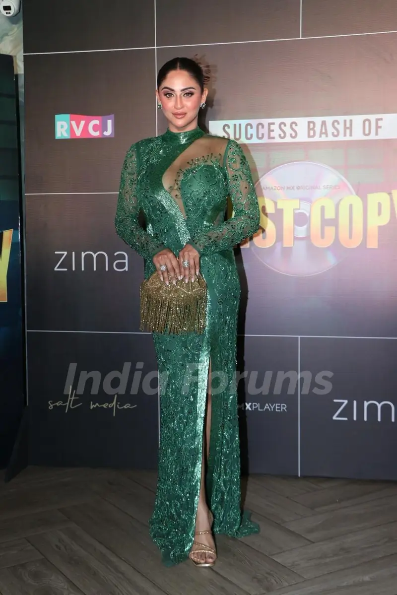 Ankita Lokhande, Krystle D’Souza, Ashi Singh and others grace the grand success of show First Copy