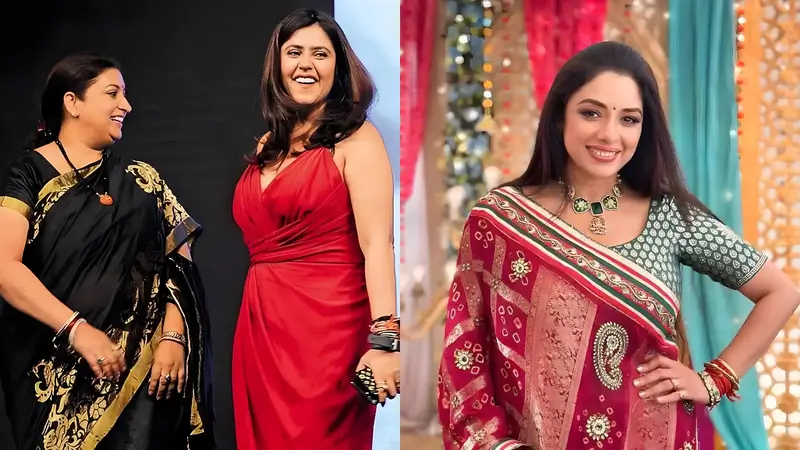 Smriti Irani, Ektaa Kapoor & Rupali Ganguly