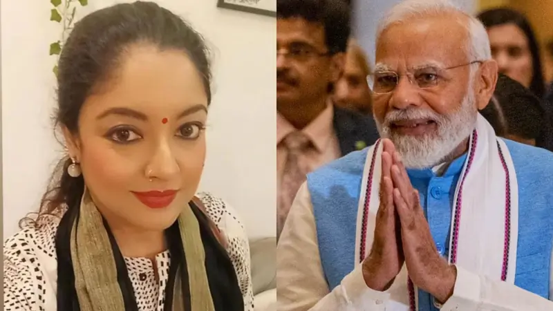 Tanushree Dutta and PM Modi