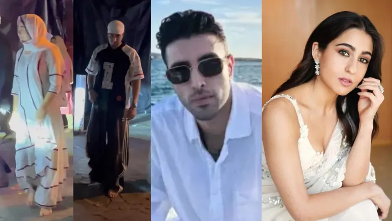 Sara Ali Khan and Arjun Bajwa