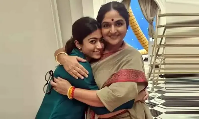 Rashmika Mandanna and Indira Krishnan